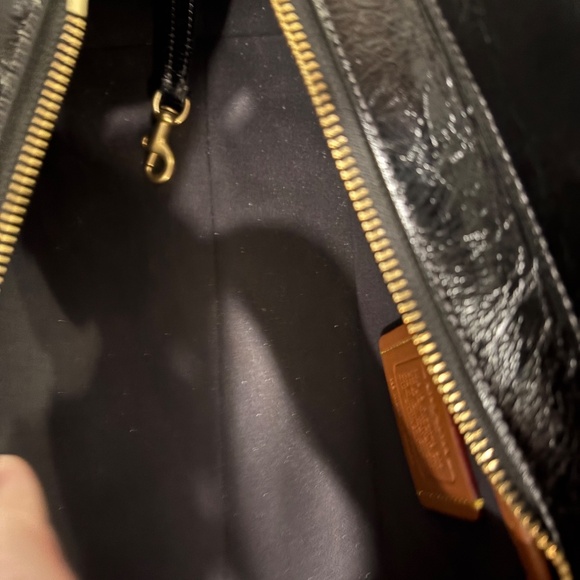 Coach Empire Carryall Handbag 34 Black #CAM03 - Very Gently Used - Picture 9 of 10